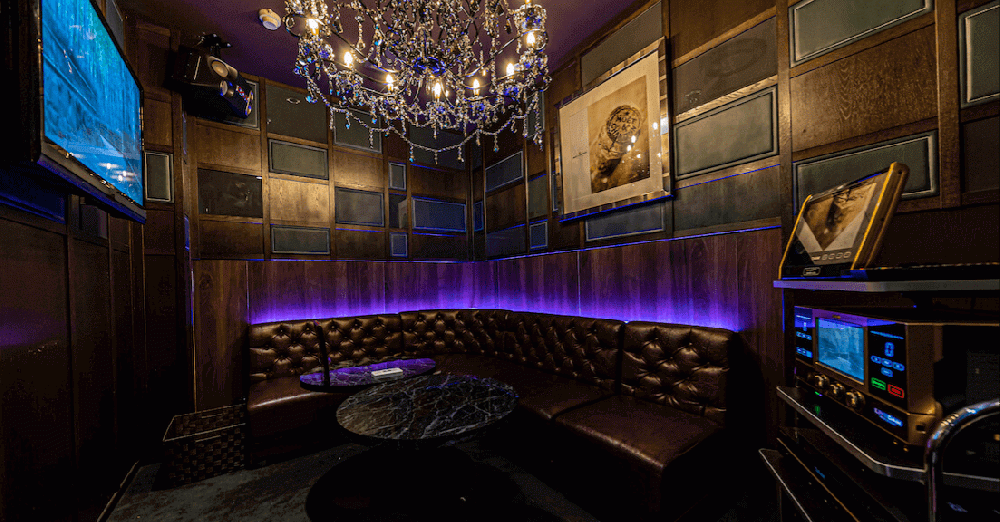 ラグジュアリーな完全個室。カラオケのご利用も可能♪